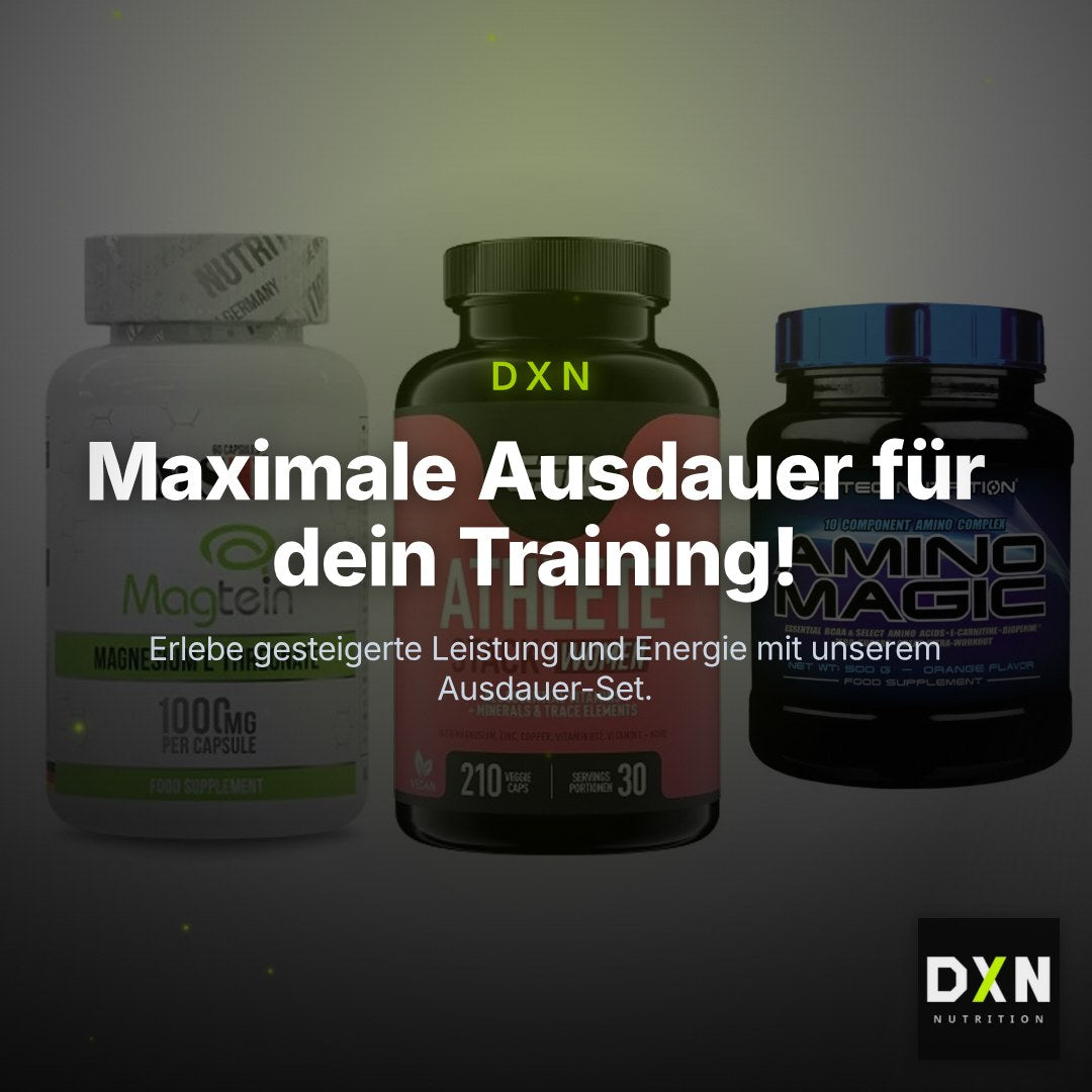 Ausdauer-Set: MST Magnesium + ESN Athlete + Scitec Amino – Clean Showcase Plus