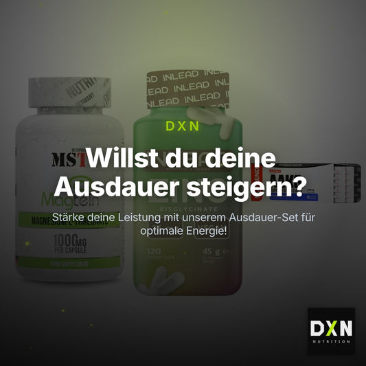 Ausdauer-Set: MST Magnesium + INLEAD Zink + Nutrend AAKG – Clean Showcase Plus