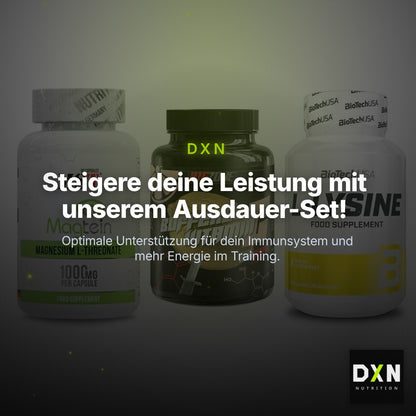 Ausdauer-Set: MST Magnesium + Big Zone Buffere + BioTech L-Lysine – Clean Showcase Plus