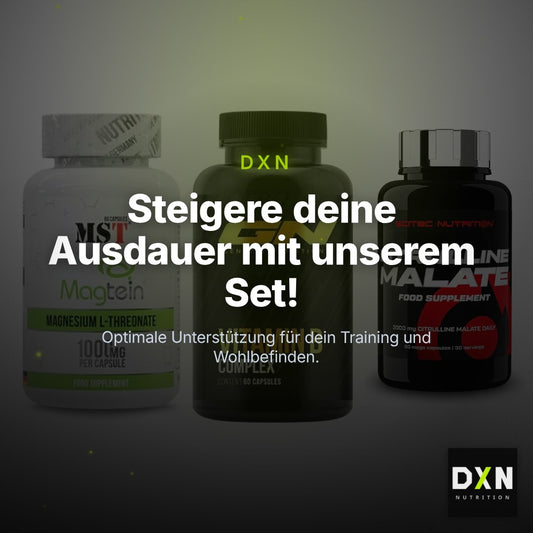 Ausdauer-Set: MST Magnesium + GN Vitamin + Scitec Citrullin – Clean Showcase Plus