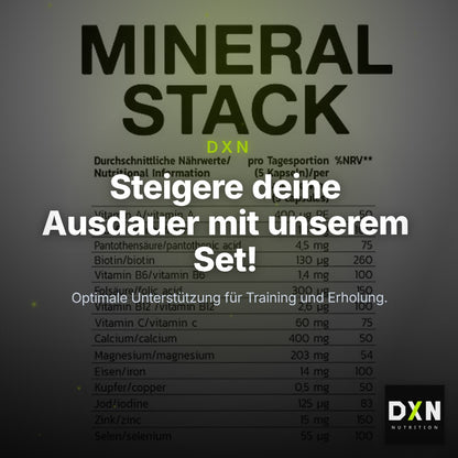Ausdauer-Set: MST Magnesium + INLEAD Mineral + Body Attack – Clean Showcase Plus