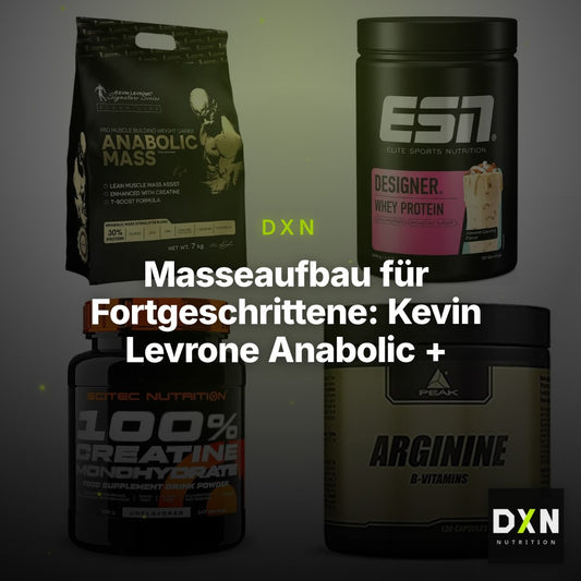 Masseaufbau für Fortgeschrittene: Kevin Levrone Anabolic + 3 weitere – Clean Showcase Plus