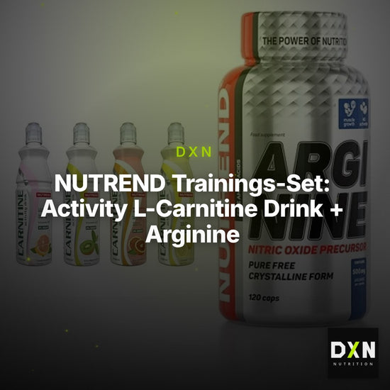 NUTREND Trainings-Set: Activity L-Carnitine Drink + Arginine – Clean Showcase Plus