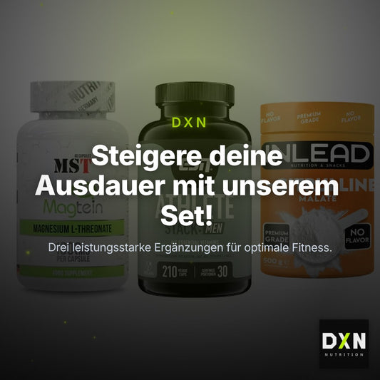 Ausdauer-Set: MST Magnesium + ESN Athlete + INLEAD L-Citrull – Clean Showcase Plus