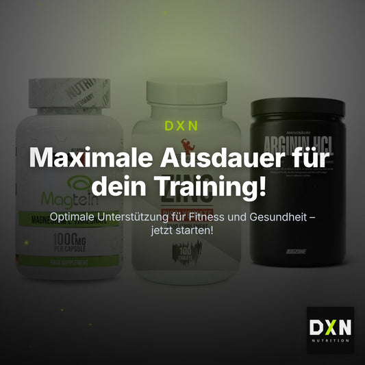 Ausdauer-Set: MST Magnesium + #GYMJUICE ZINC + Big Zone L-Argin – Clean Showcase Plus