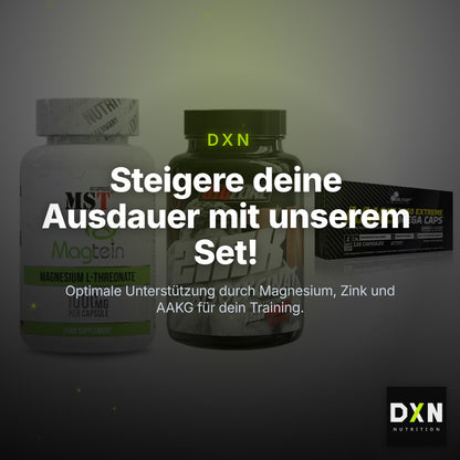 Ausdauer-Set: MST Magnesium + Big Zone Zink + Olimp AAKG – Clean Showcase Plus