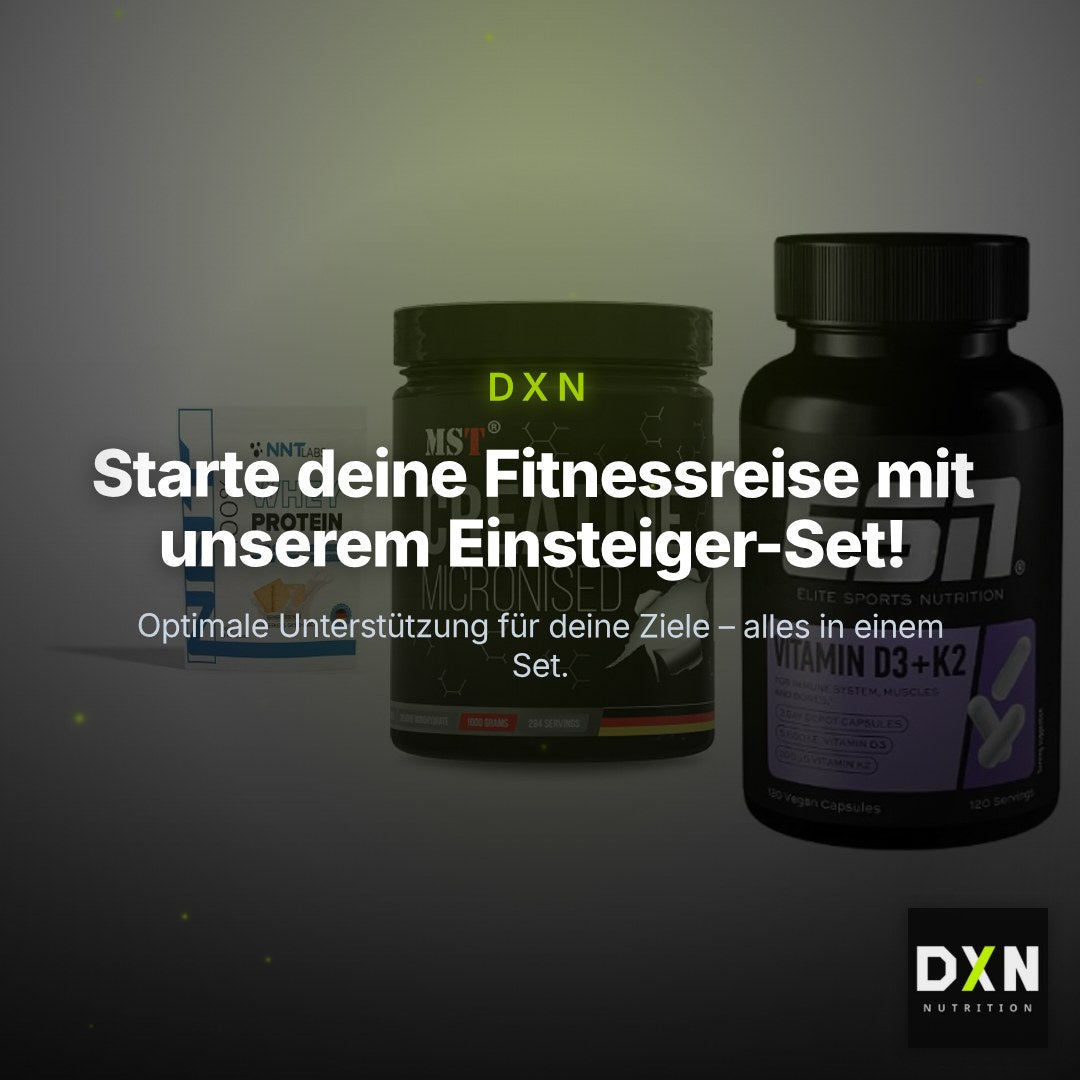 Einsteiger-Set: NNT Whey + MST Creatin + ESN Vitamin D3 – Clean Showcase Plus