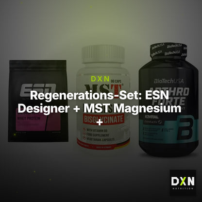 Regenerations-Set: ESN Designer + MST Magnesium + BioTech Arthro – Clean Showcase Plus