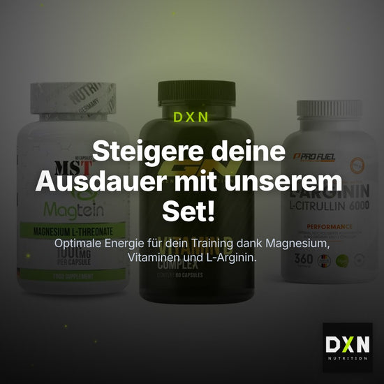 Ausdauer-Set: MST Magnesium + GN Vitamin + ProFuel L-Argini – Clean Showcase Plus
