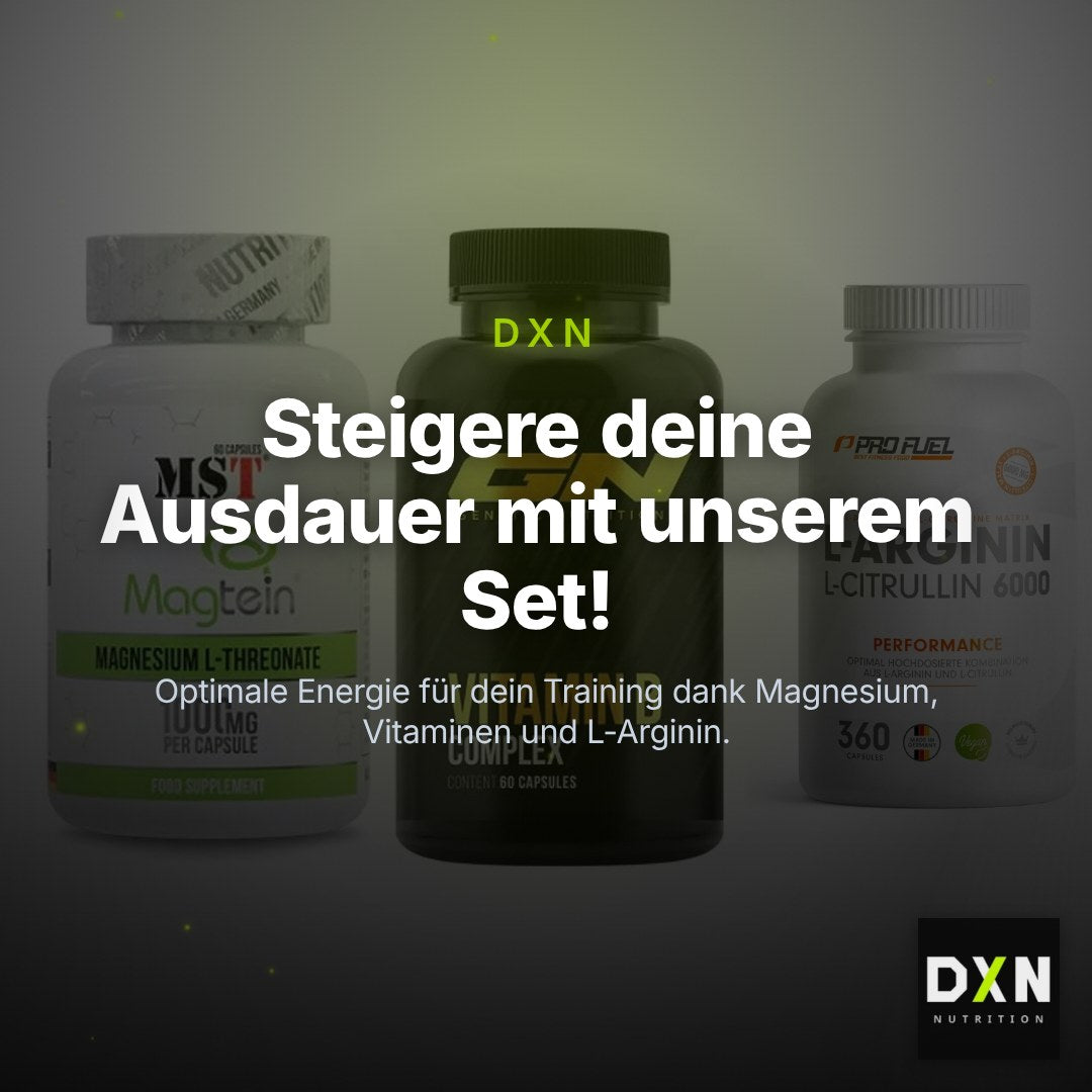 Ausdauer-Set: MST Magnesium + GN Vitamin + ProFuel L-Argini – Clean Showcase Plus