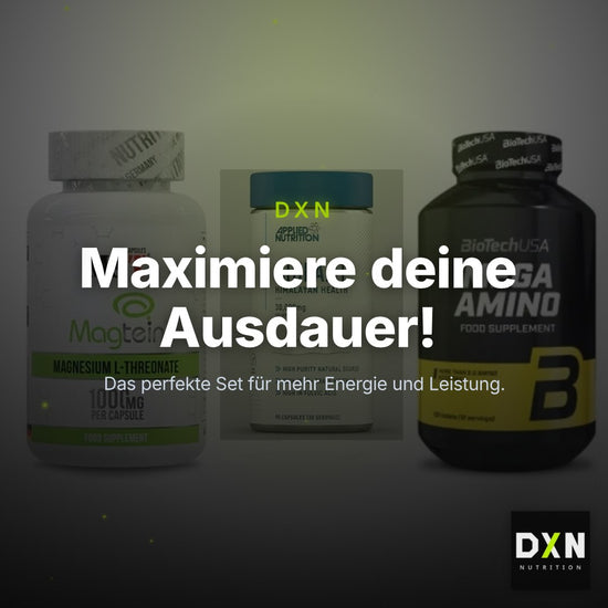 Ausdauer-Set: MST Magnesium + Applied Nutritio + BioTech Mega – Clean Showcase Plus