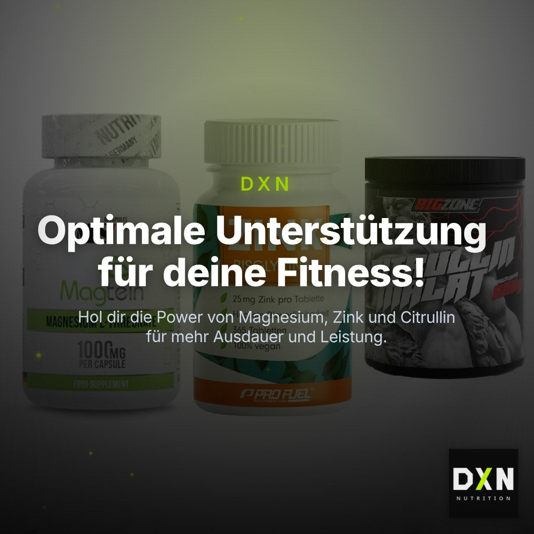 Ausdauer-Set: MST Magnesium + ProFuel Zink + Big Zone Citrull – Clean Showcase Plus