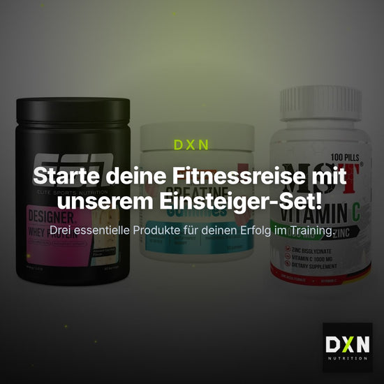 Einsteiger-Set: ESN Designer + Nutrend Creatine + MST Vitamin C – Clean Showcase Plus