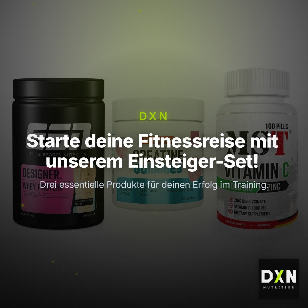 Einsteiger-Set: ESN Designer + Nutrend Creatine + MST Vitamin C – Clean Showcase Plus