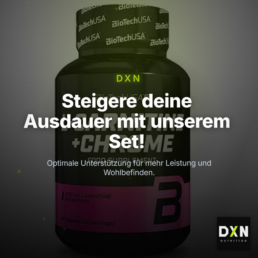Ausdauer-Set: MST Magnesium + BioTech L-Carnit + ESN Ultrapure – Clean Showcase Plus