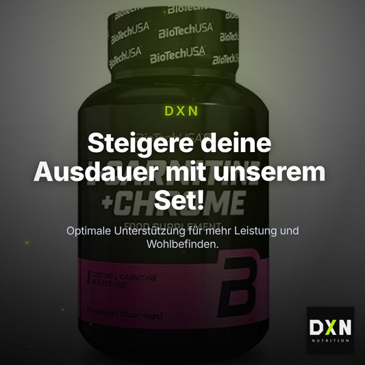Ausdauer-Set: MST Magnesium + BioTech L-Carnit + ESN Ultrapure – Clean Showcase Plus