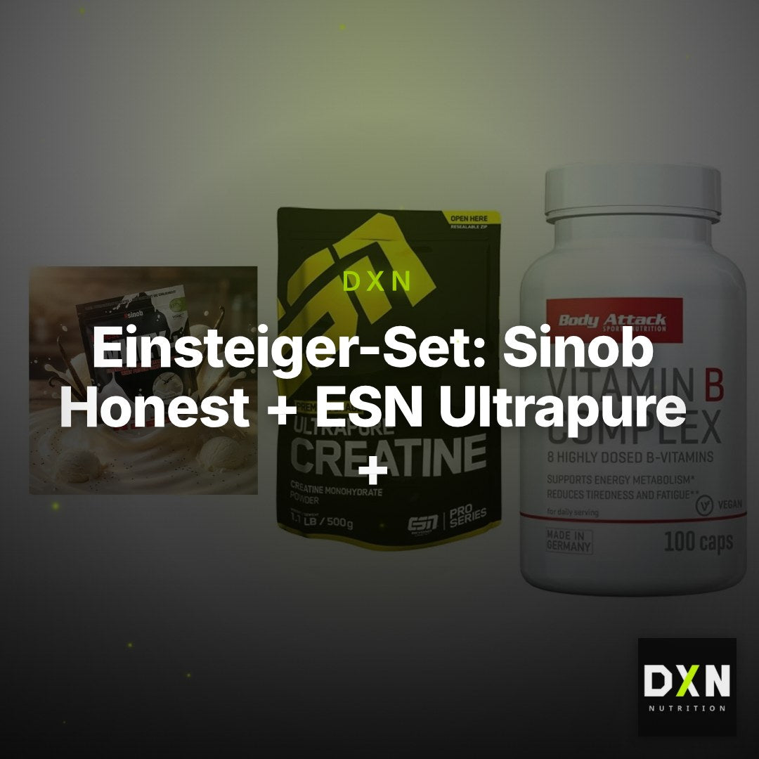Einsteiger-Set: Sinob Honest + ESN Ultrapure + Body Attack – Clean Showcase Plus