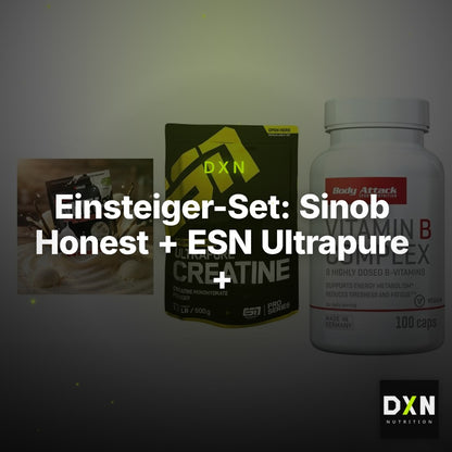 Einsteiger-Set: Sinob Honest + ESN Ultrapure + Body Attack – Clean Showcase Plus