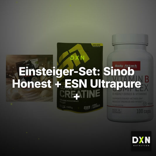Einsteiger-Set: Sinob Honest + ESN Ultrapure + Body Attack – Clean Showcase Plus