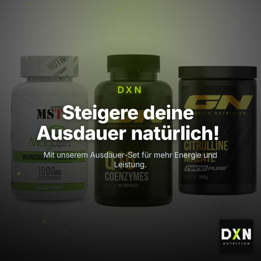 Ausdauer-Set: MST Magnesium + GN Q10 Health + GN Citrulline – Clean Showcase Plus