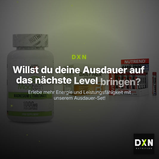 Ausdauer-Set: MST Magnesium + BioTech Daily + Nutrend AAKG – Clean Showcase Plus