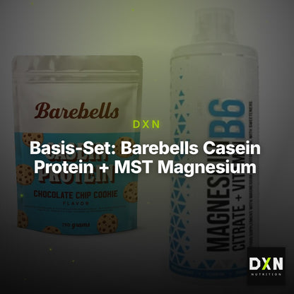 Basis-Set: Barebells Casein Protein + MST Magnesium B6 – Clean Showcase Plus