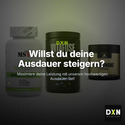 Ausdauer-Set: MST Magnesium + Big Zone Vitafus + Peak Arginin – Clean Showcase Plus