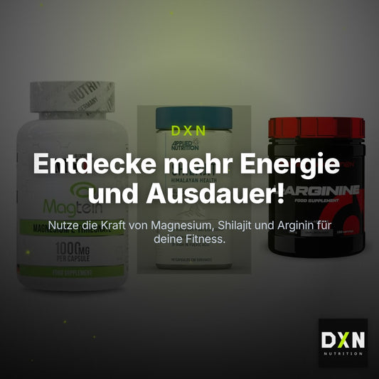 Ausdauer-Set: MST Magnesium + Applied Nutritio + Scitec Arginin – Clean Showcase Plus