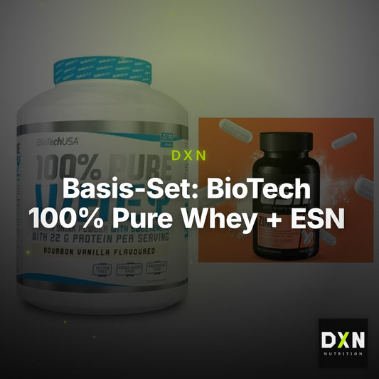 Basis-Set: BioTech 100% Pure Whey + ESN Zinc – Clean Showcase Plus