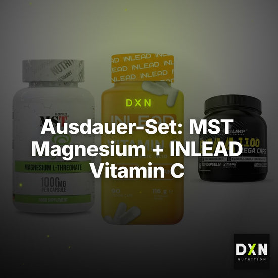 Ausdauer-Set: MST Magnesium + INLEAD Vitamin C + Olimp BCAA Mega – Clean Showcase Plus