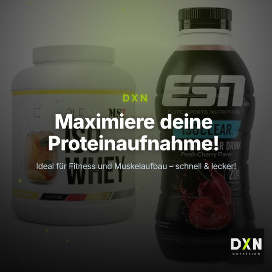Clear-Whey-Duo: MST Iso Clear + ESN Isoclear RTD – Clean Showcase Plus