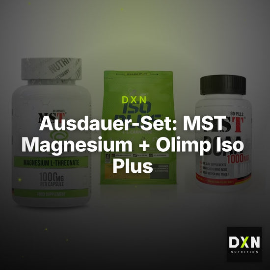 Ausdauer-Set: MST Magnesium + Olimp Iso Plus + MST BCAA 1000 – Clean Showcase Plus