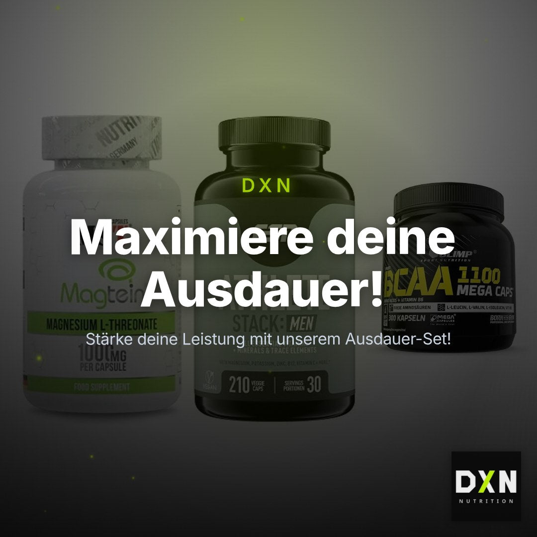 Ausdauer-Set: MST Magnesium + ESN Athlete + Olimp BCAA Mega – Clean Showcase Plus