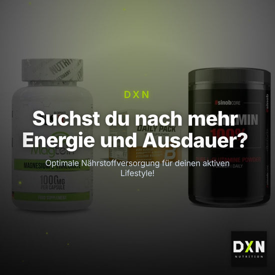 Ausdauer-Set: MST Magnesium + BioTech Daily + Sinob Core – Clean Showcase Plus