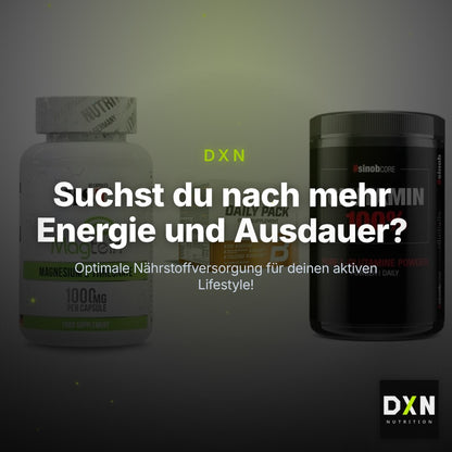Ausdauer-Set: MST Magnesium + BioTech Daily + Sinob Core – Clean Showcase Plus