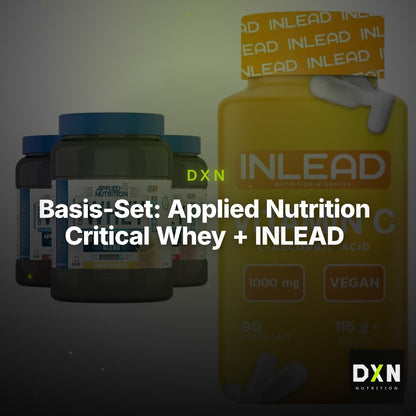 Basis-Set: Applied Nutrition Critical Whey + INLEAD Vitamin C – Clean Showcase Plus