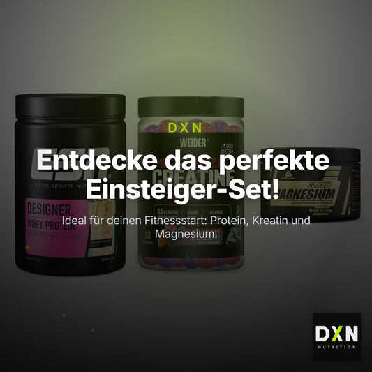 Einsteiger-Set: ESN Designer + Weider Micronize + Peak Magnesium – Clean Showcase Plus