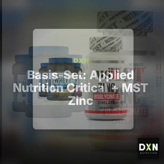 Basis-Set: Applied Nutrition Critical + MST Zinc Chelate – Clean Showcase Plus
