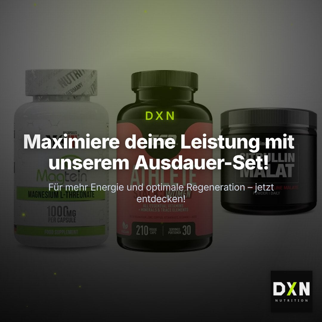 Ausdauer-Set: MST Magnesium + ESN Athlete + Sinob Core – Clean Showcase Plus