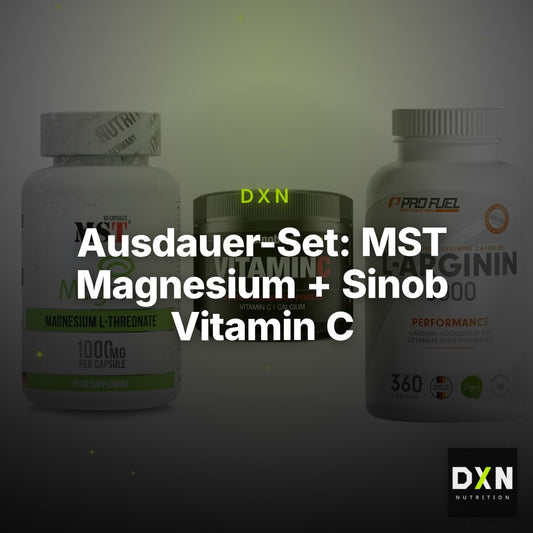 Ausdauer-Set: MST Magnesium + Sinob Vitamin C + ProFuel L-Argini – Clean Showcase Plus