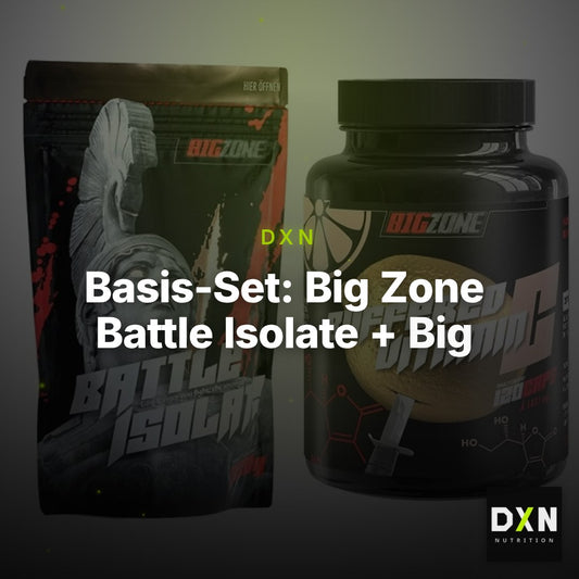 Basis-Set: Big Zone Battle Isolate + Big Zone Buffered Vitamin C – Clean Showcase Plus