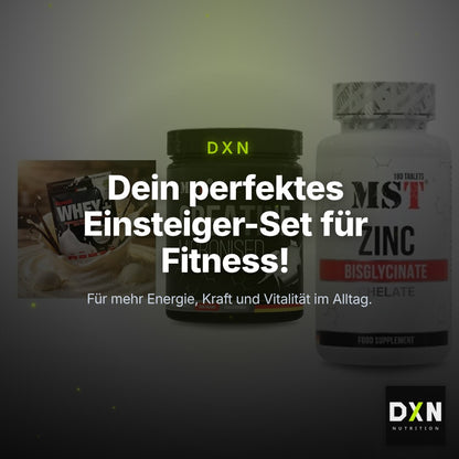 Einsteiger-Set: Sinob Honest + MST Creatin + MST Zinc Chelate – Clean Showcase Plus