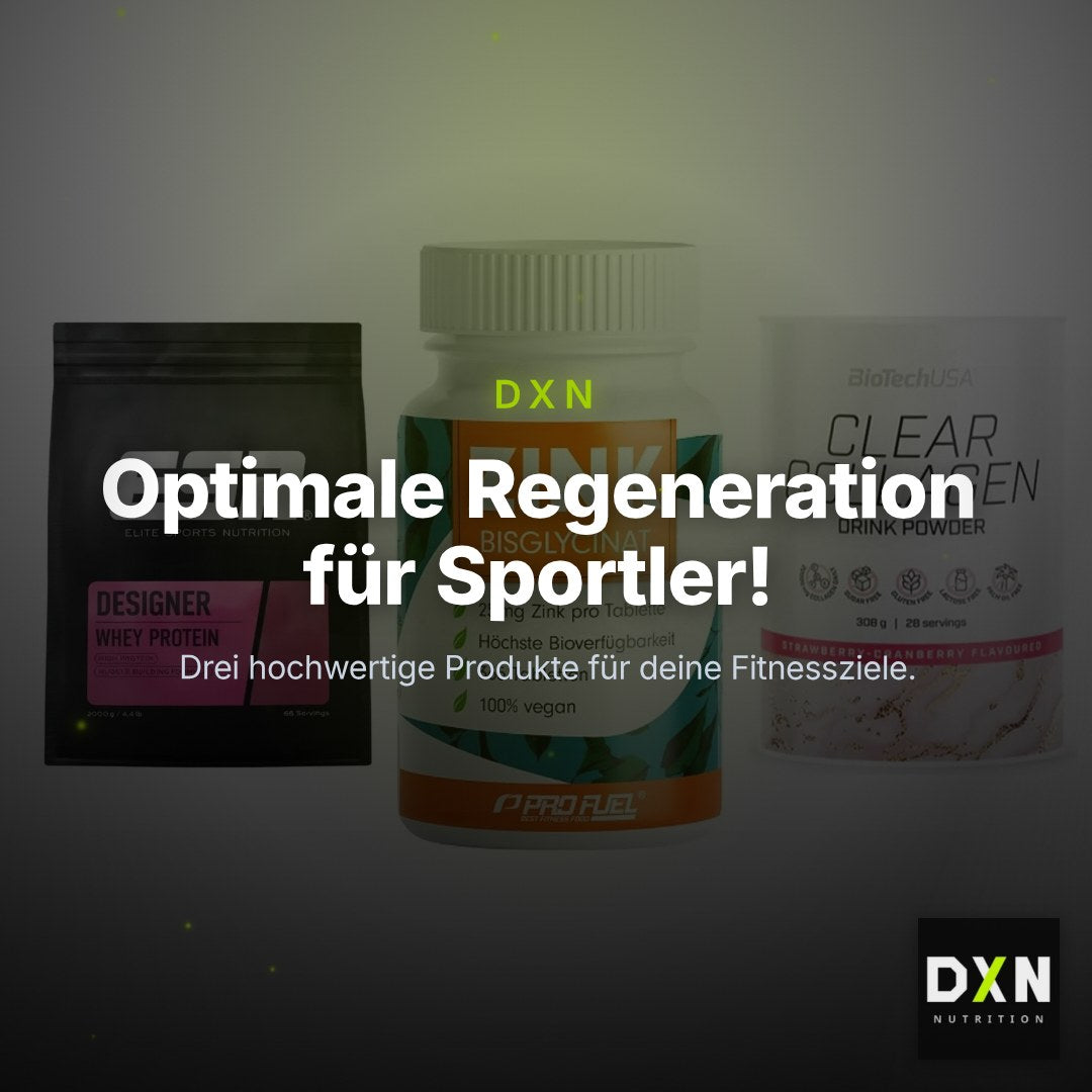 Regenerations-Set: ESN Designer + ProFuel Zink + BioTech Clear – Clean Showcase Plus