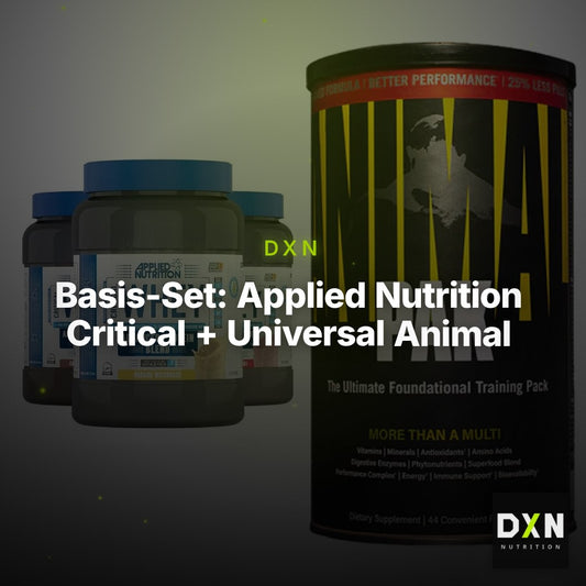 Basis-Set: Applied Nutrition Critical + Universal Animal Pak 44 – Clean Showcase Plus