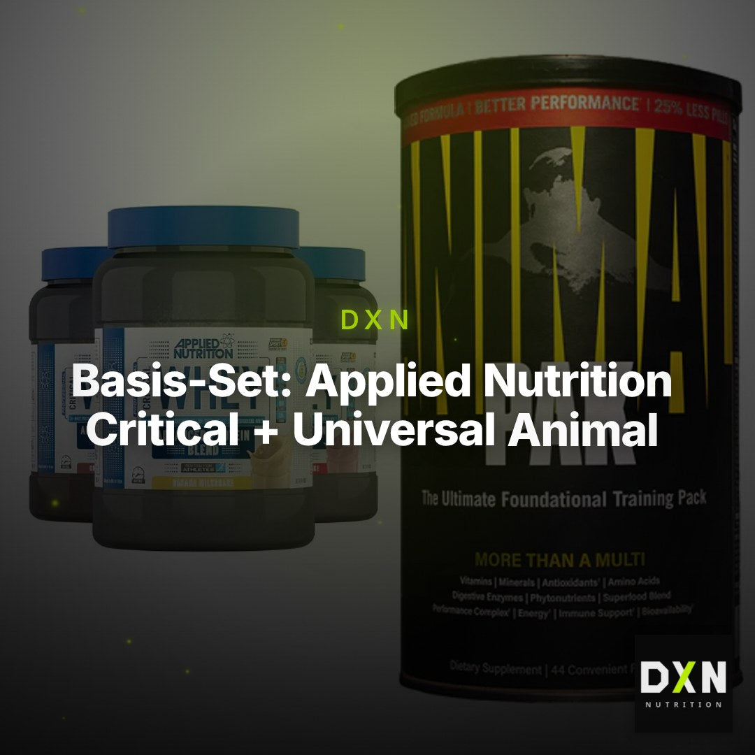 Basis-Set: Applied Nutrition Critical + Universal Animal Pak 44 – Clean Showcase Plus