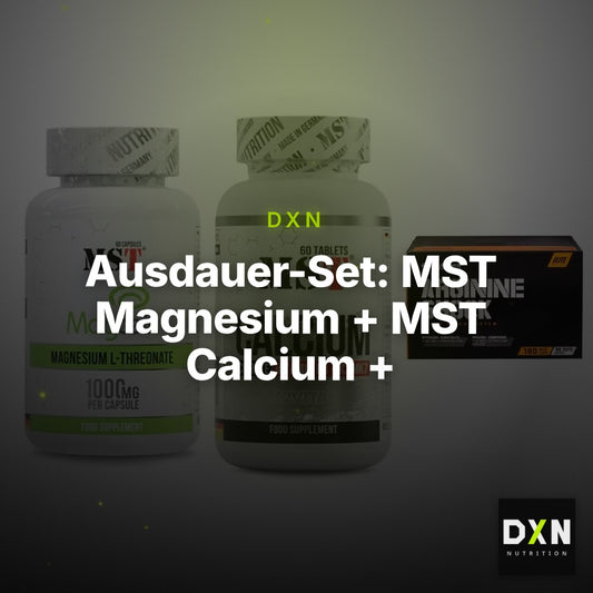 Ausdauer-Set: MST Magnesium + MST Calcium + Body Attack – Clean Showcase Plus