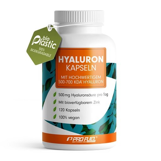 ProFuel Marken-Großset: OPC Traubenkern + Zink Bisclycina + 3 weitere – ProFuel Hyaluron 120 Kapseln