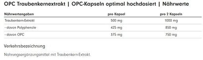 Pflanzliches Set: ProFuel V-Prote + MST Creatine + ProFuel OPC – ProFuel OPC Traubenkernextrakt 240 Kapseln