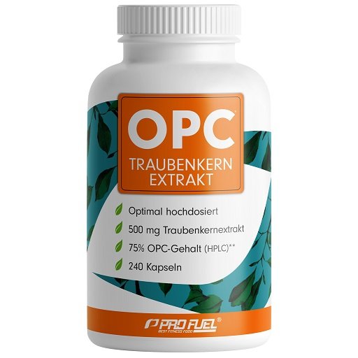 Pflanzliches Set: ProFuel V-Prote + MST Creatine + ProFuel OPC – ProFuel OPC Traubenkernextrakt 240 Kapseln