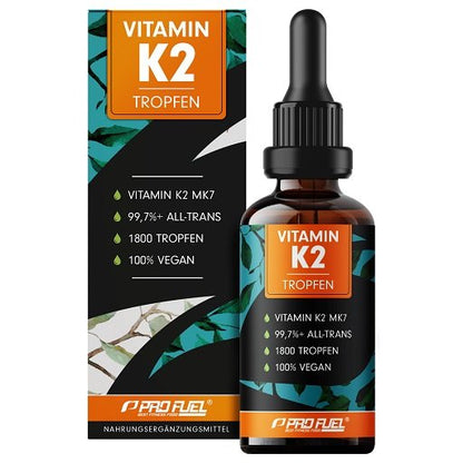 Vitamin-Set: BioTech B + FA Nutrition + ProFuel + 1 weitere – ProFuel Vitamin K2 (1800 Tropfen) 50ml